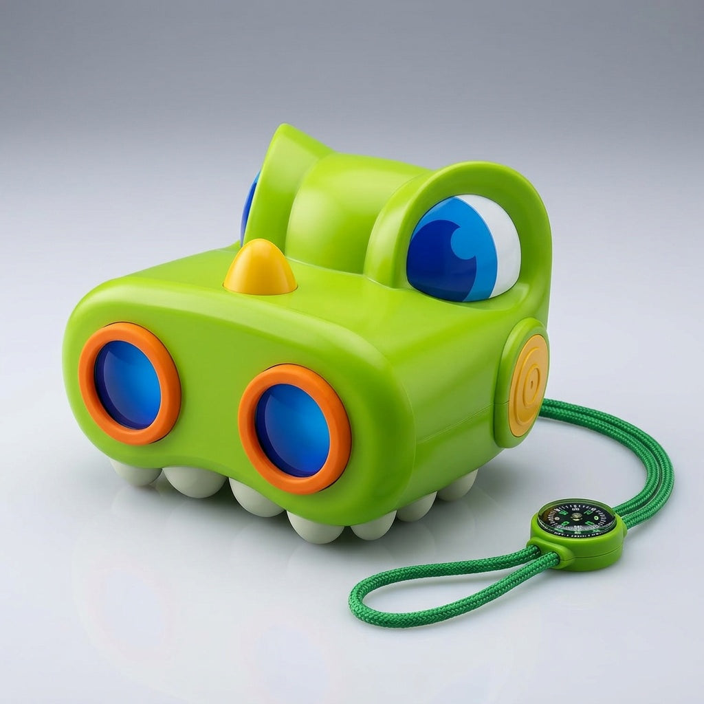 Kids Dinosaur Binoculars with Compass