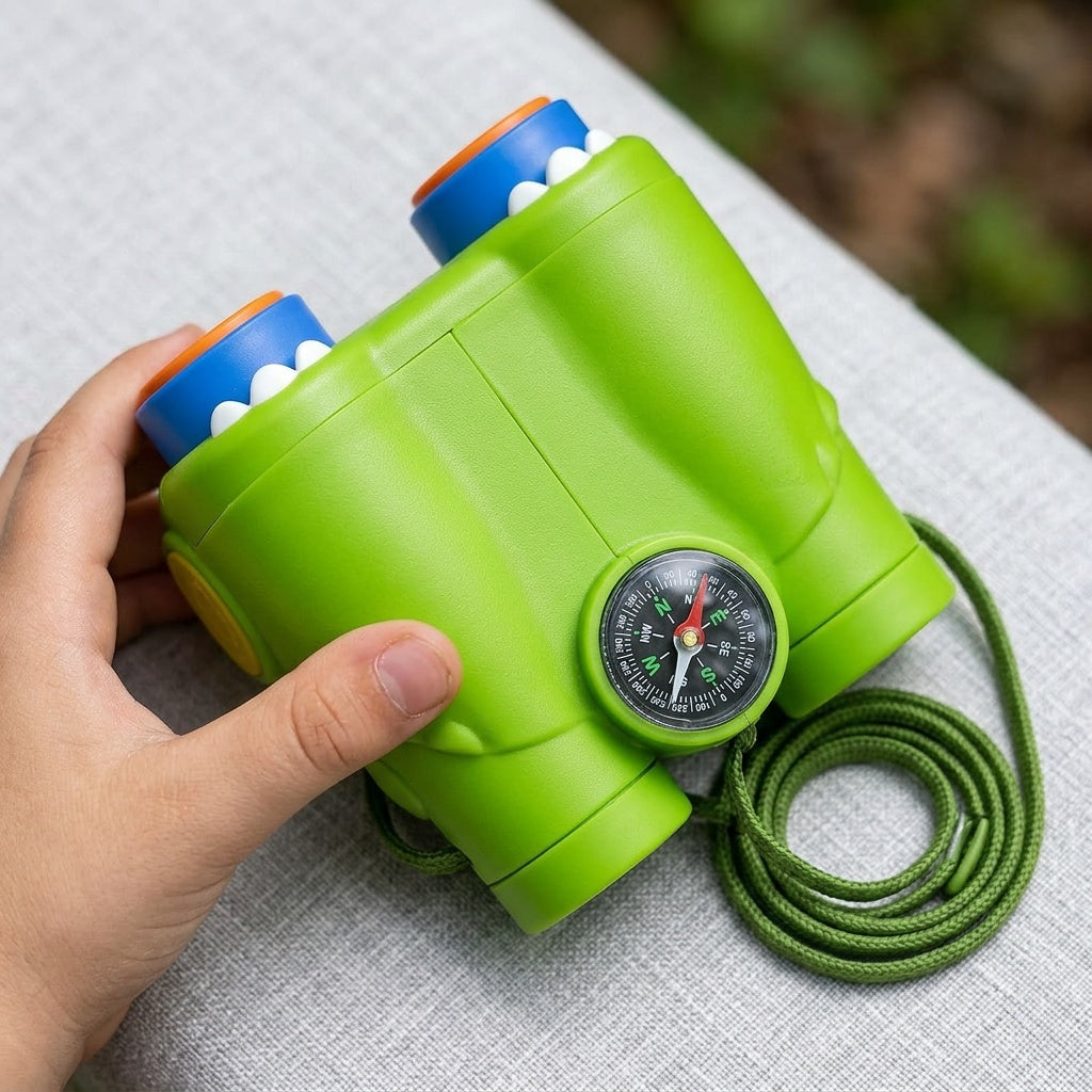 Kids Dinosaur Binoculars with Compass