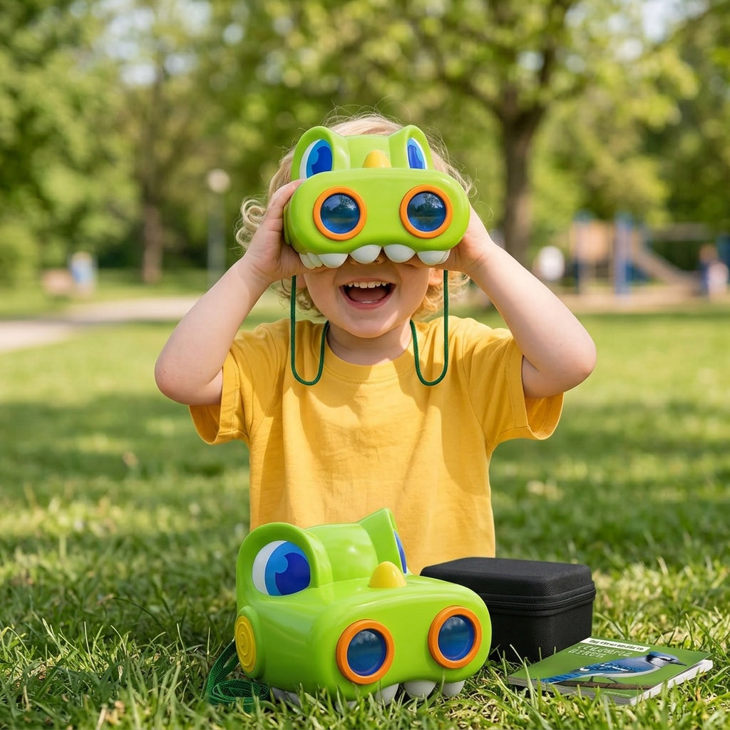 Kids Dinosaur Binoculars with Compass